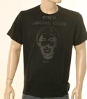 Mens Paul Smith Black Short Sleeve T-Shirt with "R