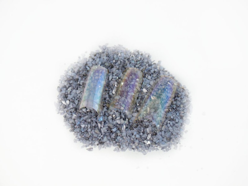 Unbranded Metallic Iridescent Tips (500 Pieces)