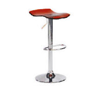 This Milazzo style bar stool is made of chromed steel and acrylic in a choice of 3 colours : clear, 