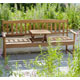 Unbranded Morelos Tete-a-Tete Garden Bench