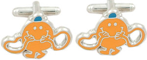 Unbranded Mr Tickle Mr Men Cufflinks