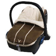 Unbranded Newborn Footmuff Chocolate