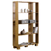 Unbranded Nico 4 Shelf Bookcase, Oak Effect