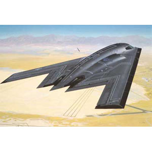 Unbranded Northrop B-2 Bomber plastic kit 1:144