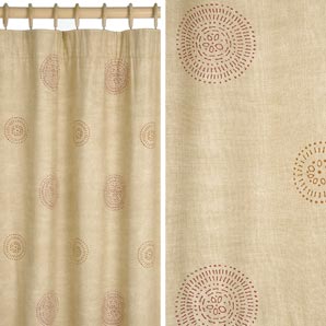 Jonelle Berry 228cm 90 168cm 66 One pair, fully lined with hooks Made in the UK pencil pleat