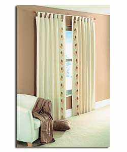 Pair of Mena Ready Made Stone Curtains - 167 x 183cm