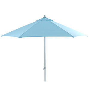 Parasol- Aqua- 2.5m Diameter