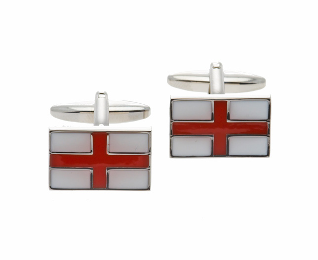 Fly the flag! Choose Cornish St Piran, Welsh Dragon, Scottish Saltire or St George Cross. Enamelled.