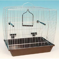 This cage is a ideal home for your bird. It is made from strong long lasting coated wire for longer 