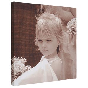 Transform a favourite photo into a unique gift by having it scanned and printed onto fabric, then tu