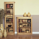 Pinetum Quercus 2 shelf bookcase furniture