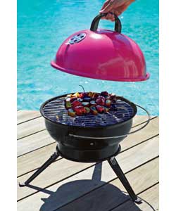 Pink Portable BBQ