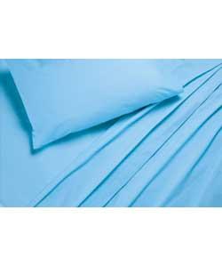 Set contains flat sheet, fitted sheet and 1 pillowcase.50 cotton, 50 polyester.Machine washable.Suit