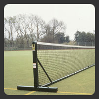 Portable Steel Tennis Posts.