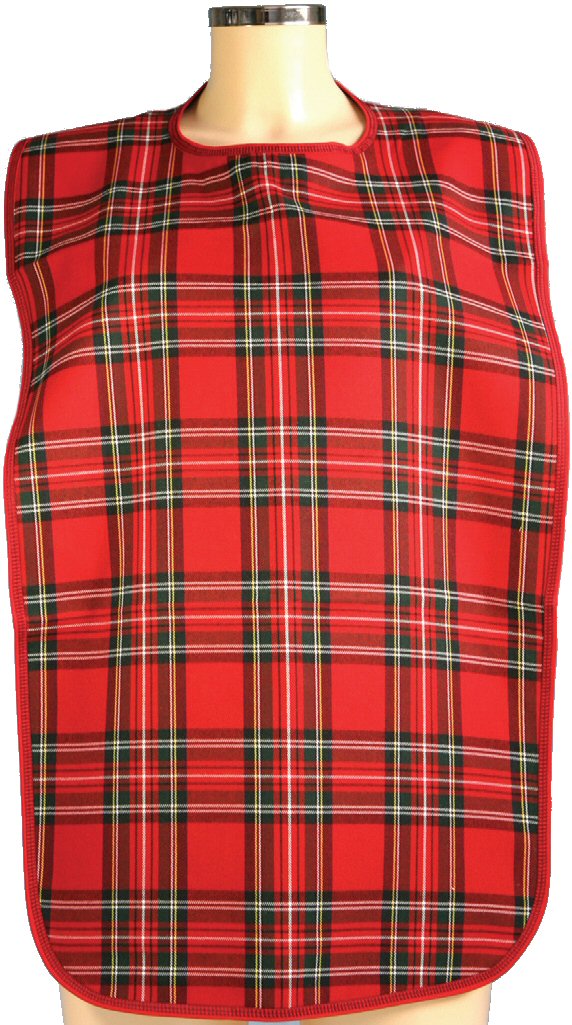 Unbranded Protective Tartan Bib