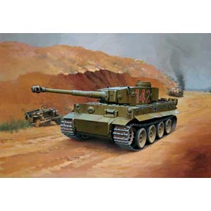 Unbranded Pz.Kpfw. VI Tiger I Ausf. H plastic kit 1:72