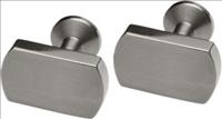 Unbranded Rectangular Titanium Cufflinks by Ti2