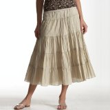 Redoute creation long skirt light beige 008