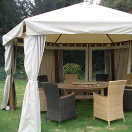 Unbranded Riviera Gazebo 4.5m dia - Hexagonal