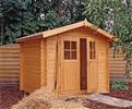 Unbranded Robert Log Cabin: - Foundation Drainage Beams