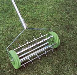 Rolling Lawn Aerator