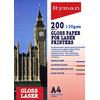 Professional photo quality 130gsm double-sided gloss paper. Specially structured to resist the high