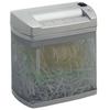 Electric Shredder\nShreds 2 sheets (1 x A4 folded)\nStrip cut width 3.5mm\nAuto start /stop\nSilver