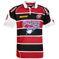 Unbranded Samurai Cornish Pirates Home Rugby Shirt -