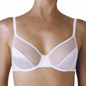 Satin Mesh Underwired Bra