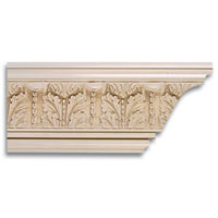 Saville Row Leaf Coving White