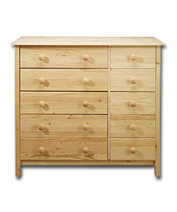 10 Drawer Chest Pine