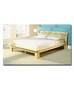 New continental design with slatted head board.  W