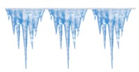 Unbranded Scene Setter - Banner - Icicles 15m