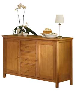 Unbranded Schreiber Windsor Oak Sideboard