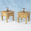 The Corona range of solid pine furniture offers excellent value for money. The Mexican influence in