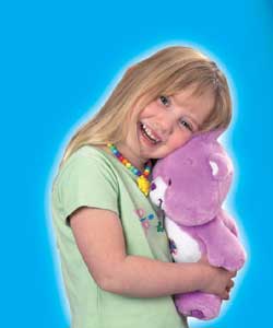 Hug Share Bear(TM) close and you can share your se
