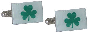 Unbranded Shamrock Cufflinks