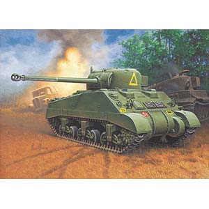 Unbranded Sherman Firefly plastic kit 1:76