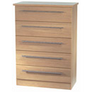 The Sherwood range is a quality range of bedroom furniture with an English oak colour finish, again