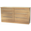 The Sherwood range is a quality range of bedroom furniture with an English oak colour finish, again