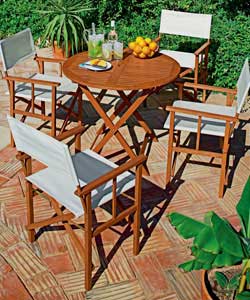 Colour golden teak. Folding chair. Constructed of Acacia wood. Can be left outside all year round. W