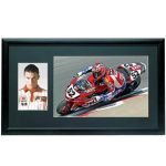 Signed James Toseland photographic set