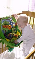 Inside the playset the beanstalk animals are found