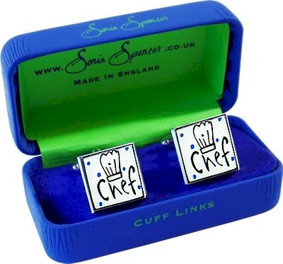 Sonica Spencer Cufflinks - Chef