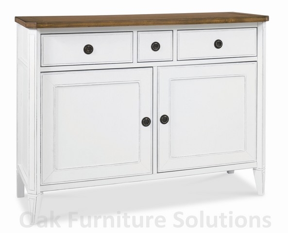 Unbranded Sophia Two Tone Narrow Sideboard