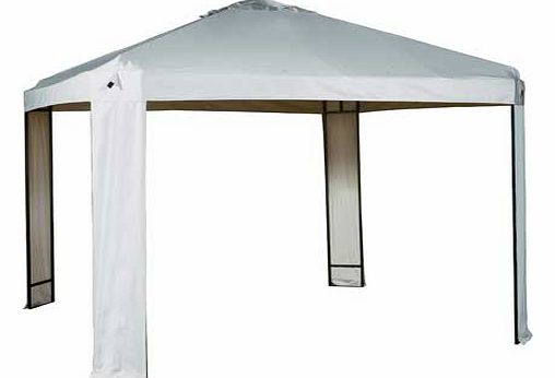 Unbranded Square Garden Gazebo with Steel Frame