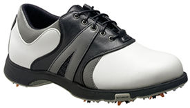 The perfect blend of comfort and technology. The Elite Sports rich full grain leather uppers and