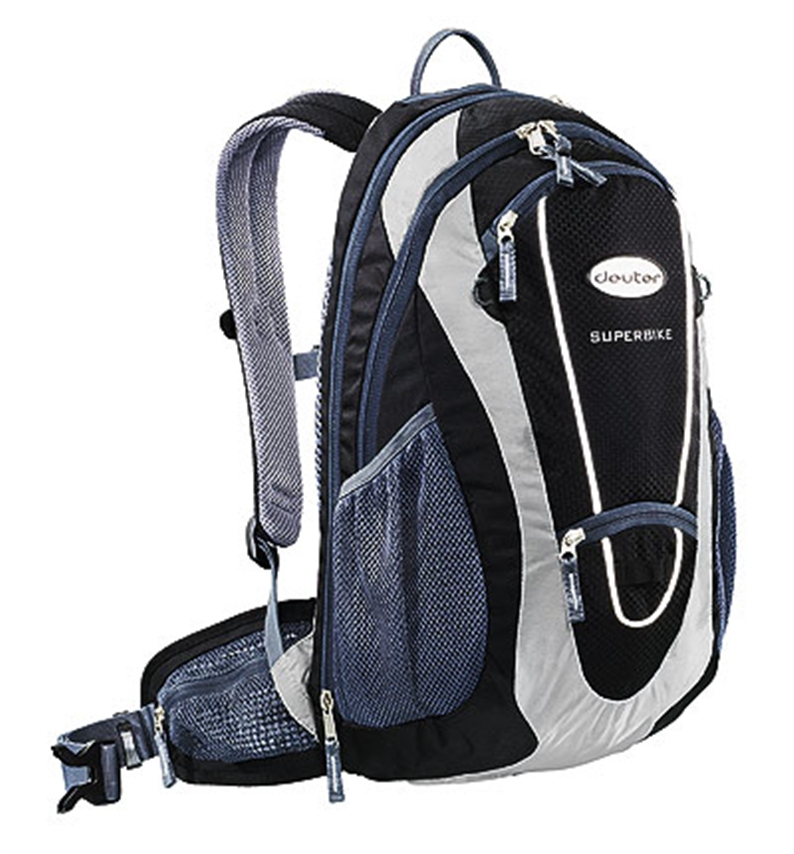 The youngest son of the biker backpack family. The new slip-stream shape can be expanded by means