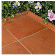 Unbranded Terracotta Full RopeTop Edging 60x16.5x5cm