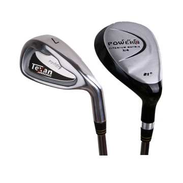 Unbranded Texan Classics Golf `The Power` IRON SET